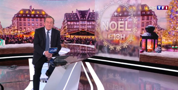 Reportage sur le journal de TF1 de 13h du jeudi 20 décembre 2018